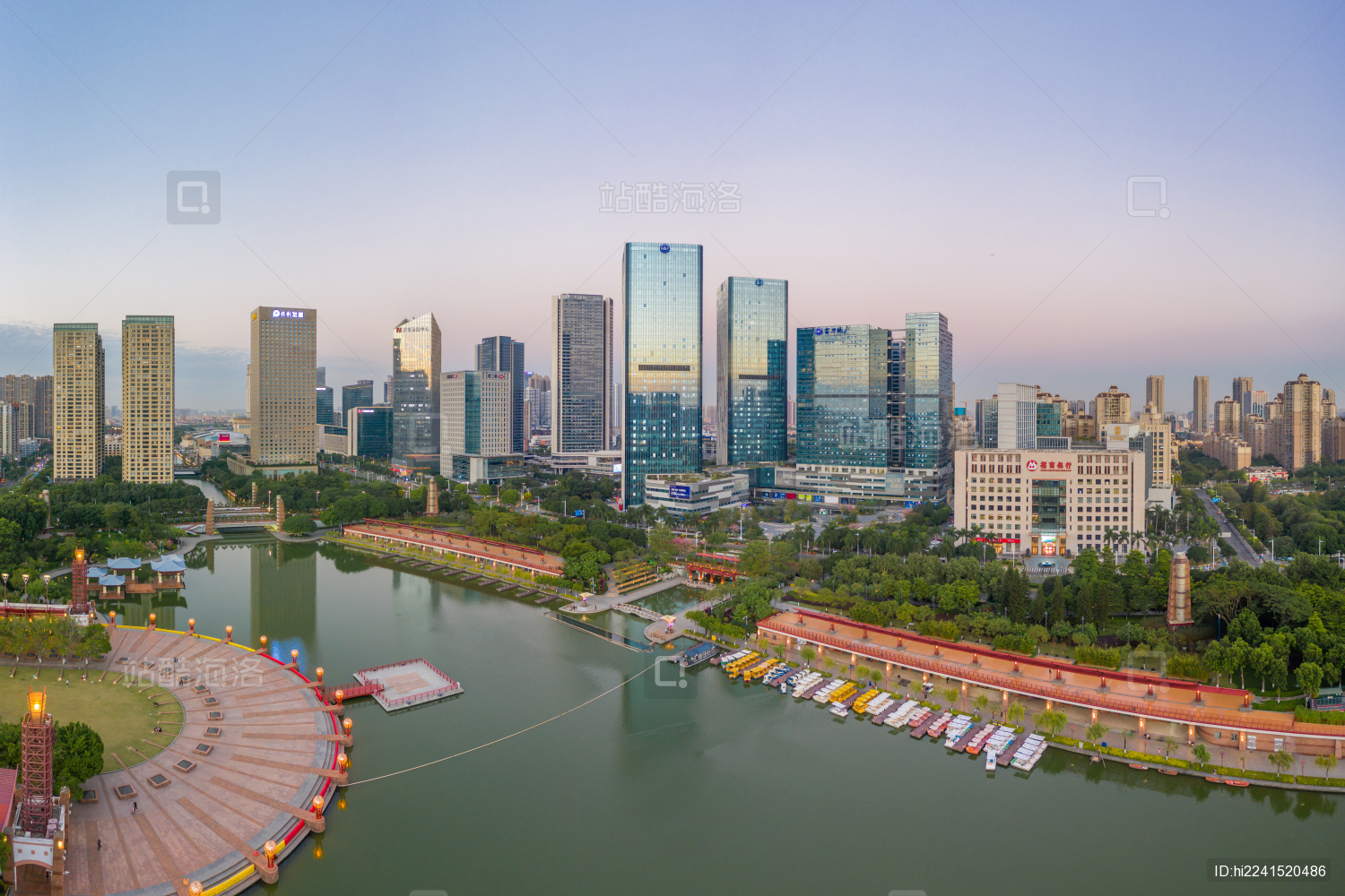 中国广东佛山南海中心千灯湖