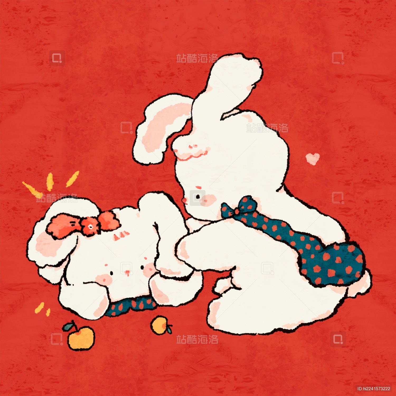 可爱治愈小兔子