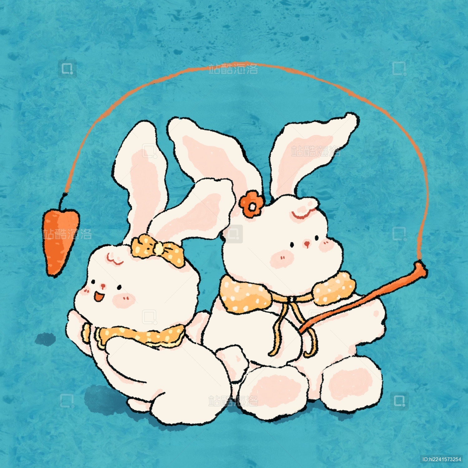 可爱治愈小兔子