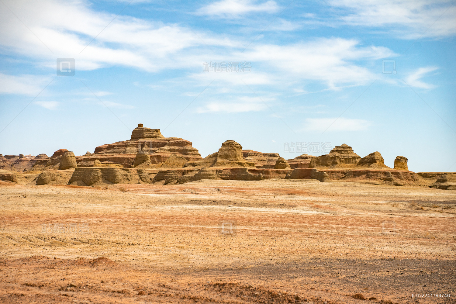 中国新疆克拉玛依乌尔禾世界魔鬼城景区