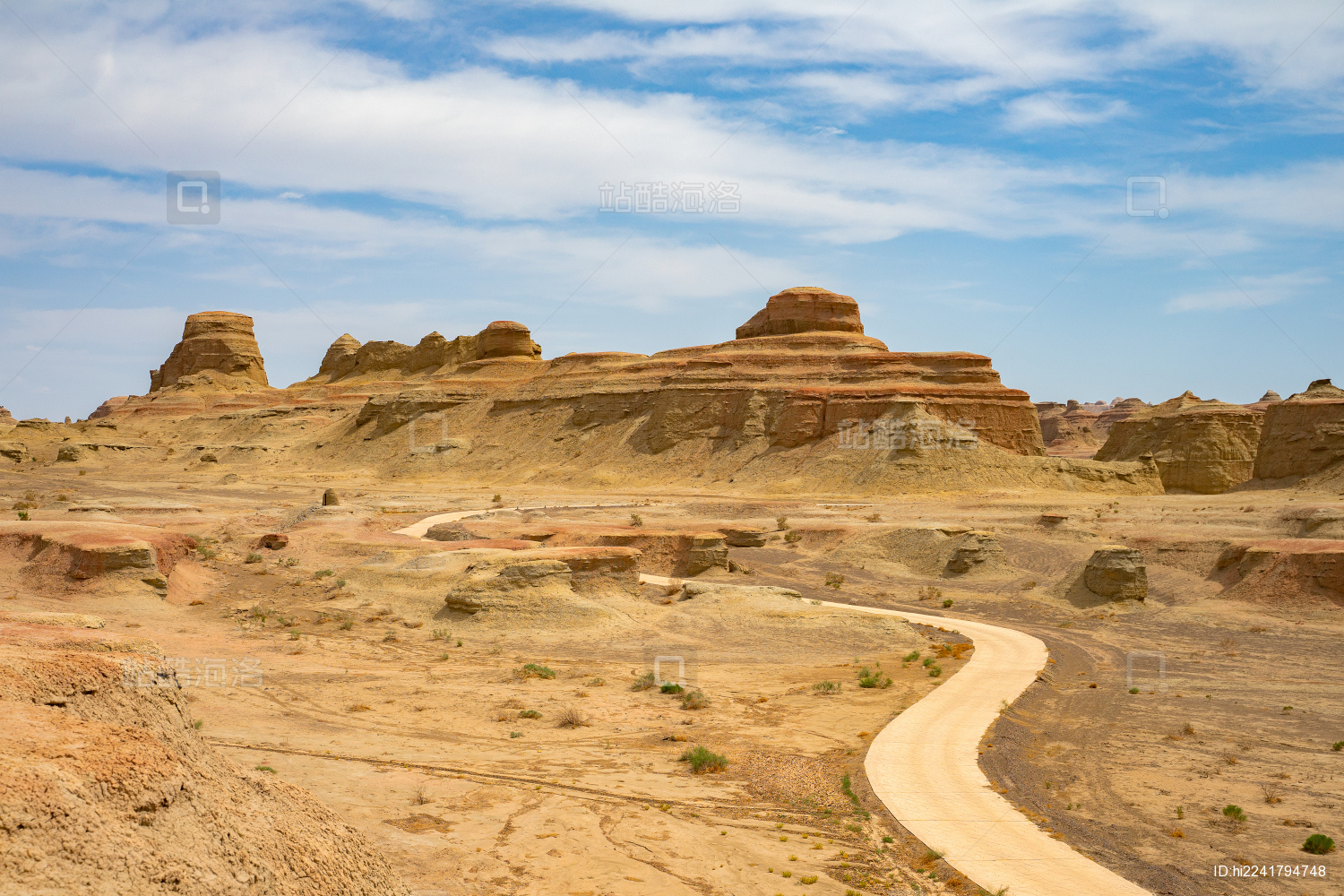 中国新疆克拉玛依乌尔禾世界魔鬼城景区