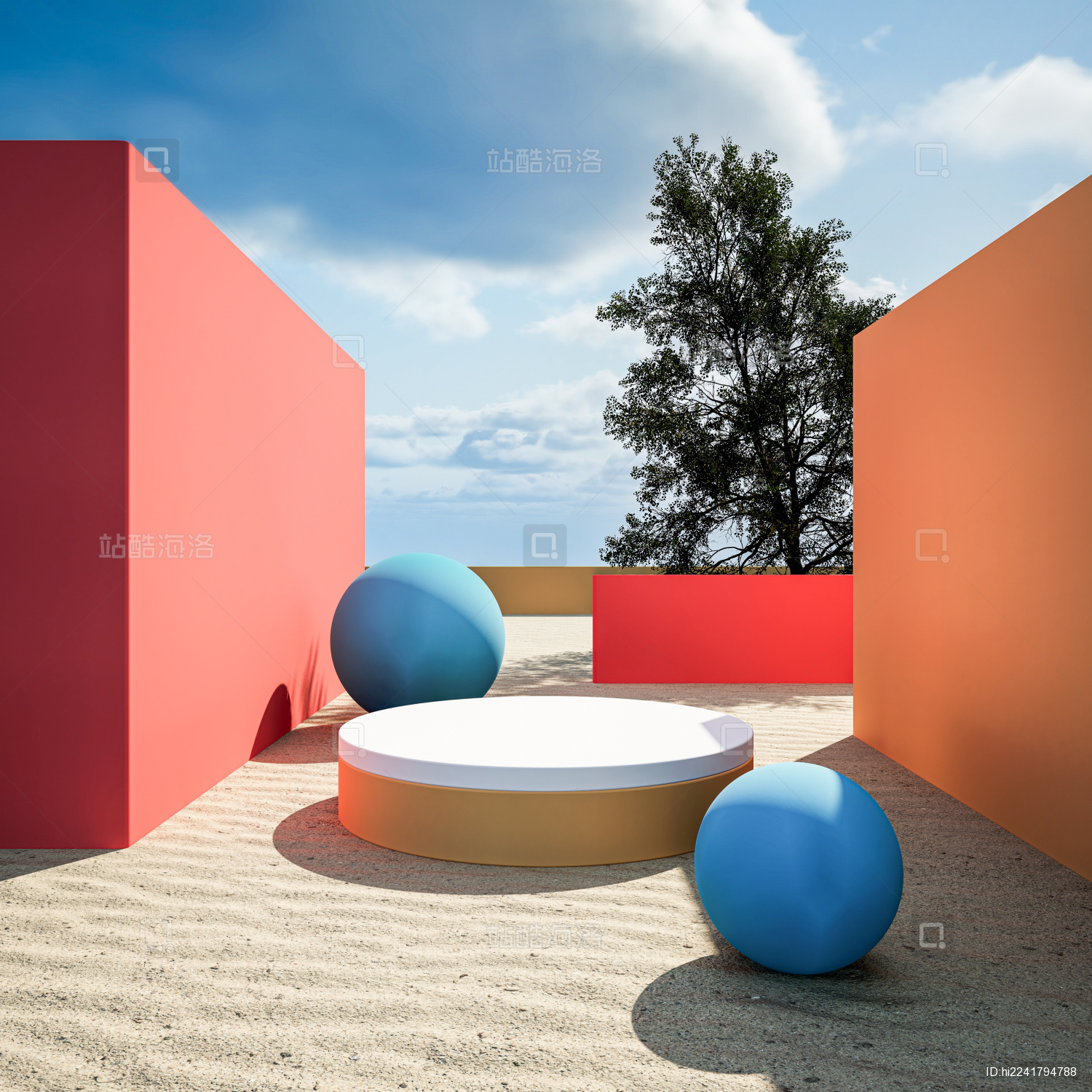 用于产品展示的展台建筑