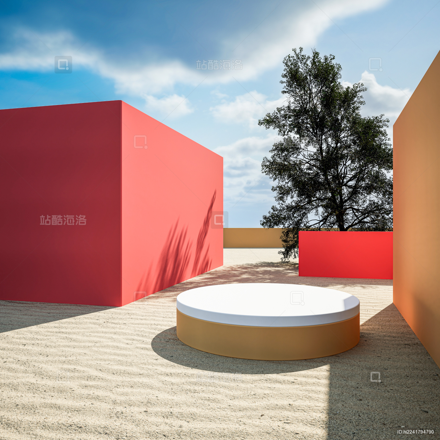 用于产品展示的展台建筑
