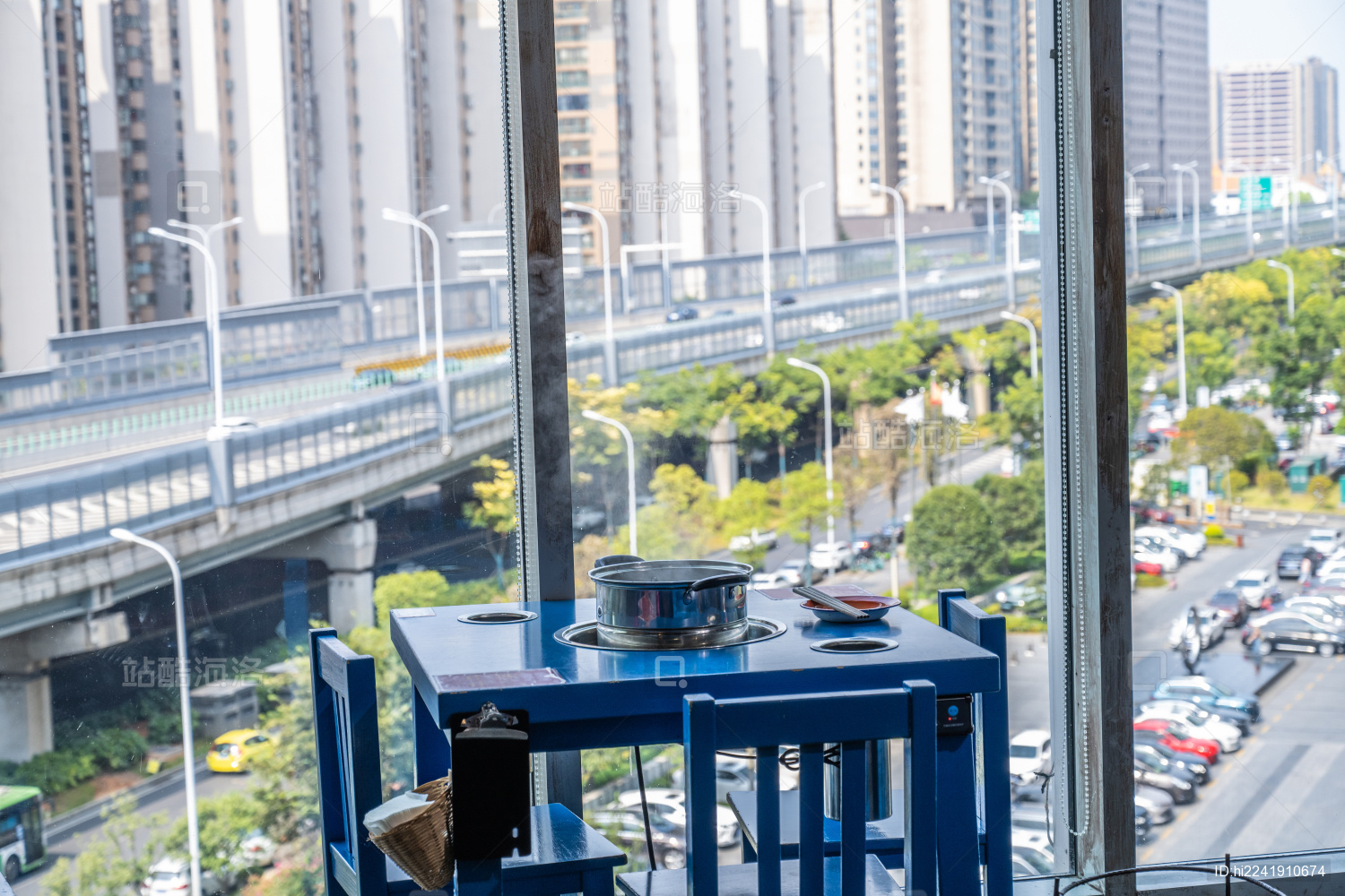 中国湖南长沙购物中心的火锅店   