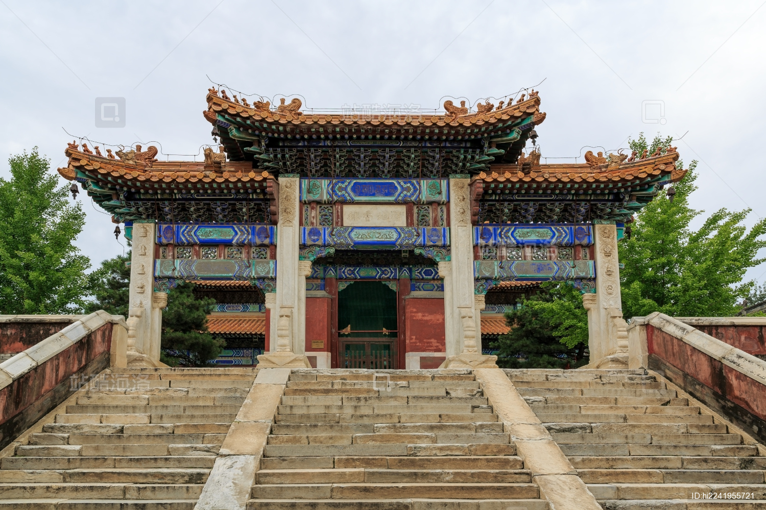 中国河北省保定易县清西陵景区永福寺