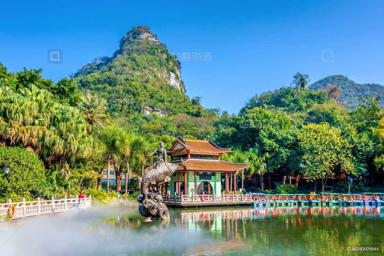 中国广西柳州立鱼峰风景区
