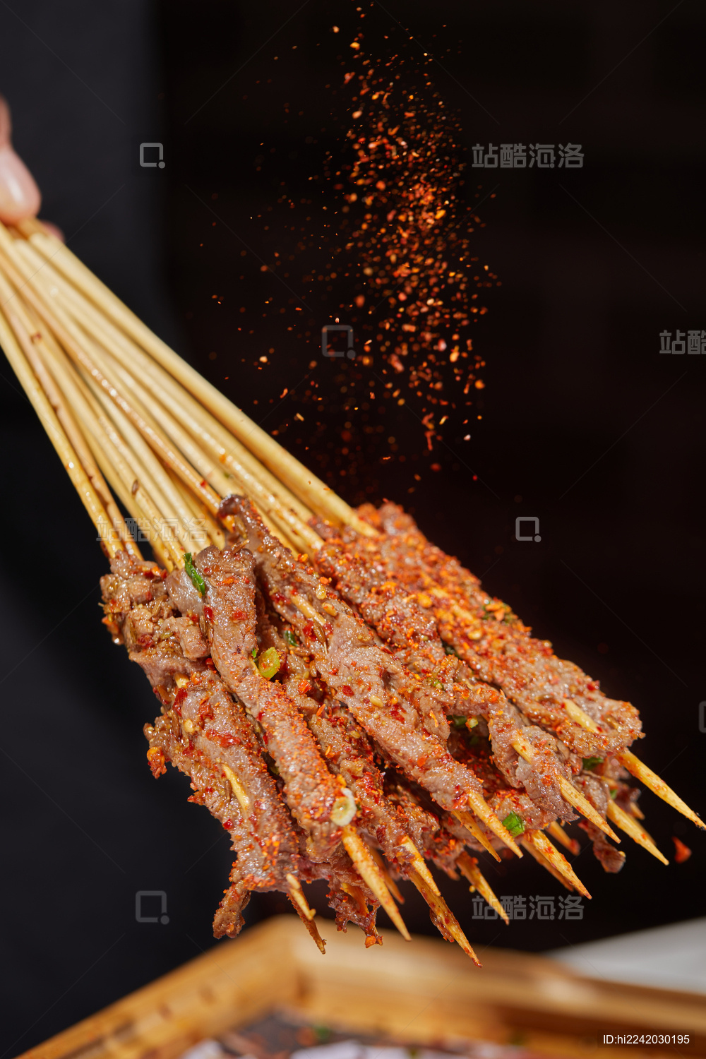 香辣烤肉串