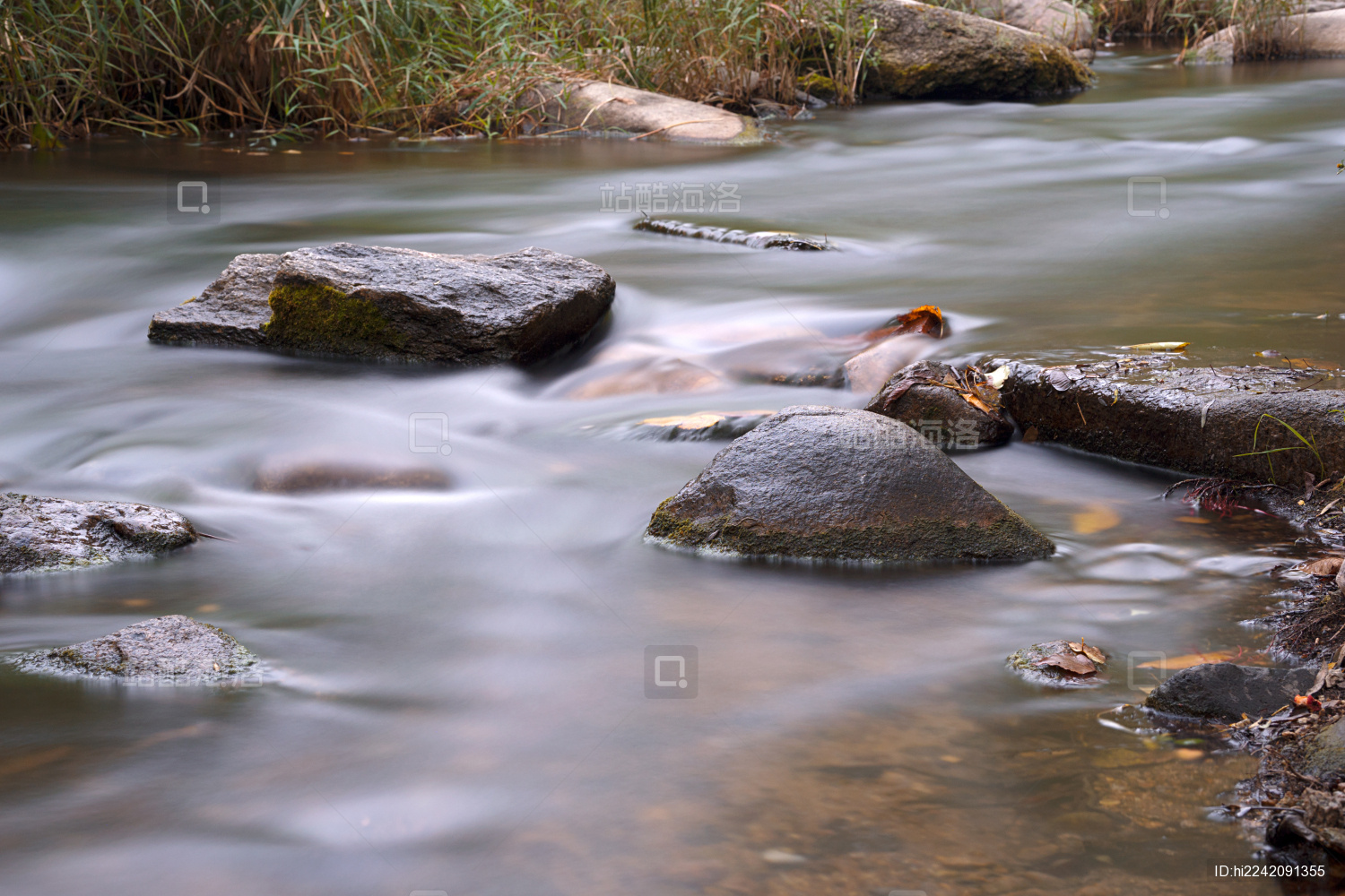 北京神堂峪溪流慢门摄影
