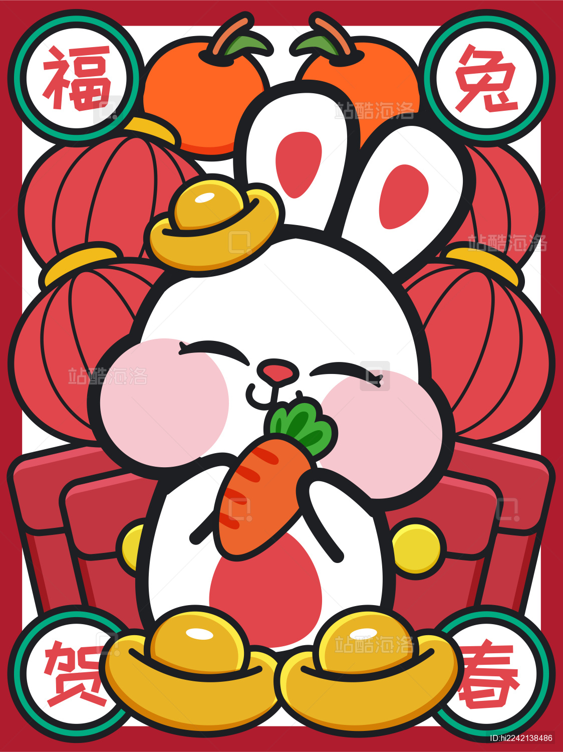 可爱的小兔子豆豆