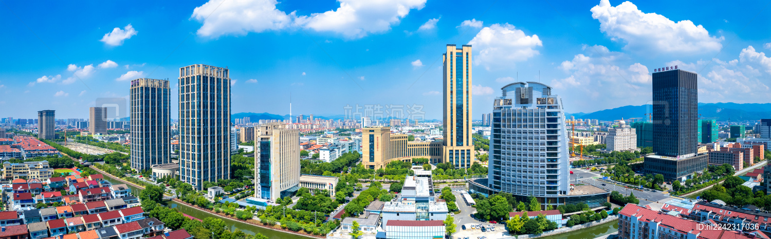 浙江省余姚市城市风光