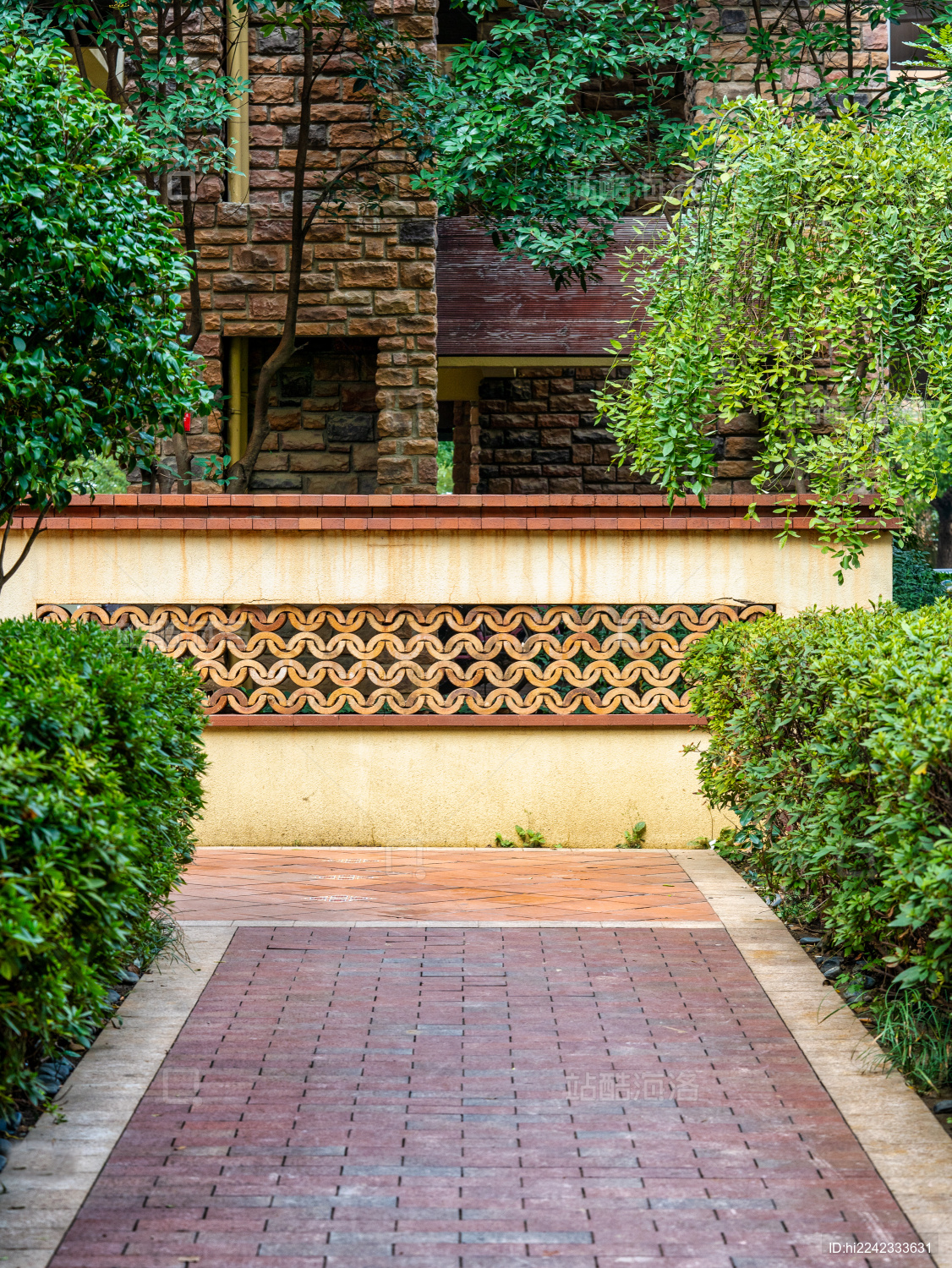 居民小区里的景观