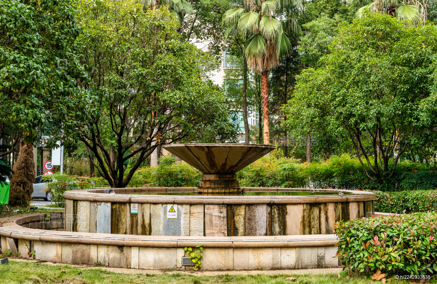 居民小区里的景观