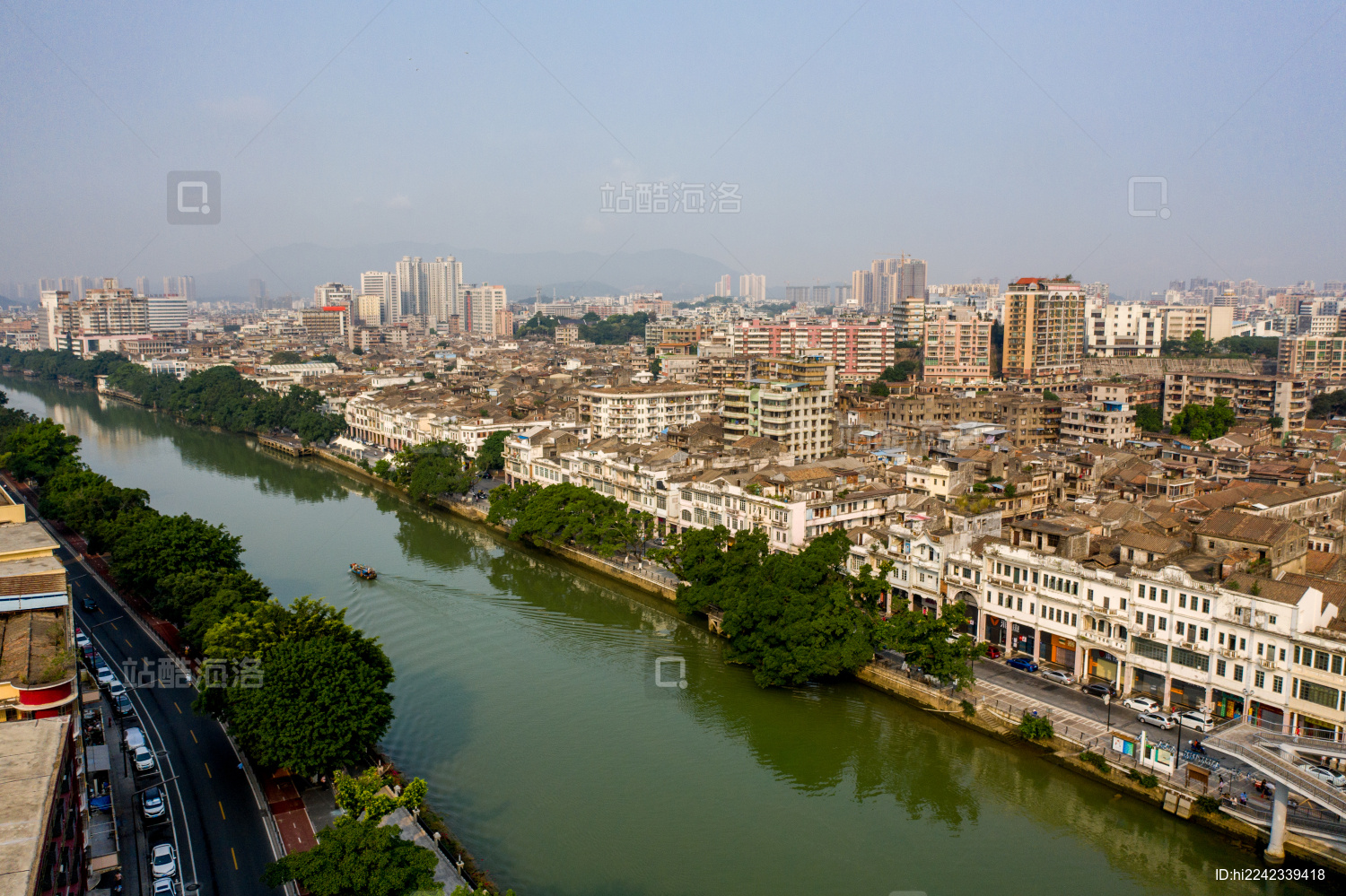 江门 长堤风貌街 古建筑 商业街