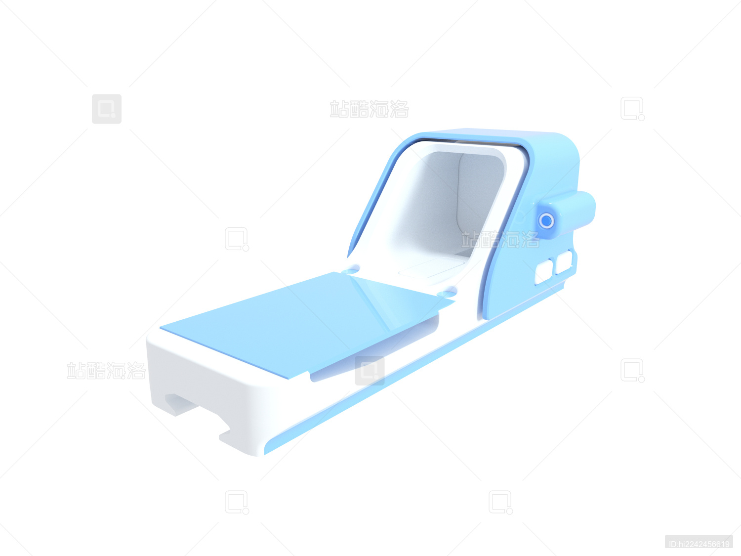 核磁共振医疗检测器械设备3D元素