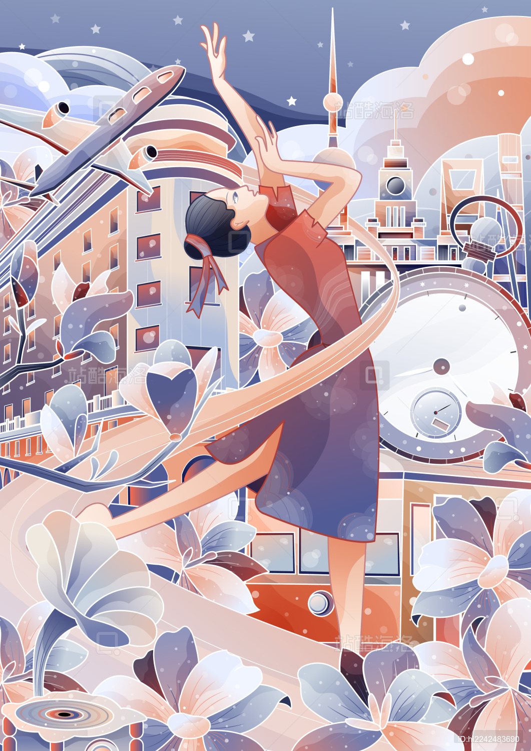 女子-温柔坚定自信