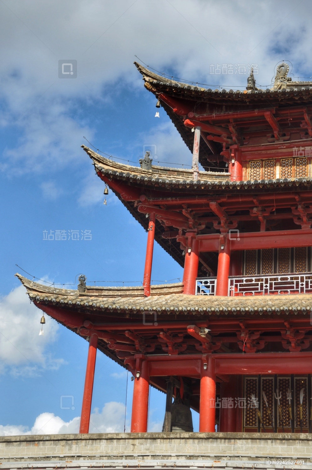 云南建水古城朝阳楼
