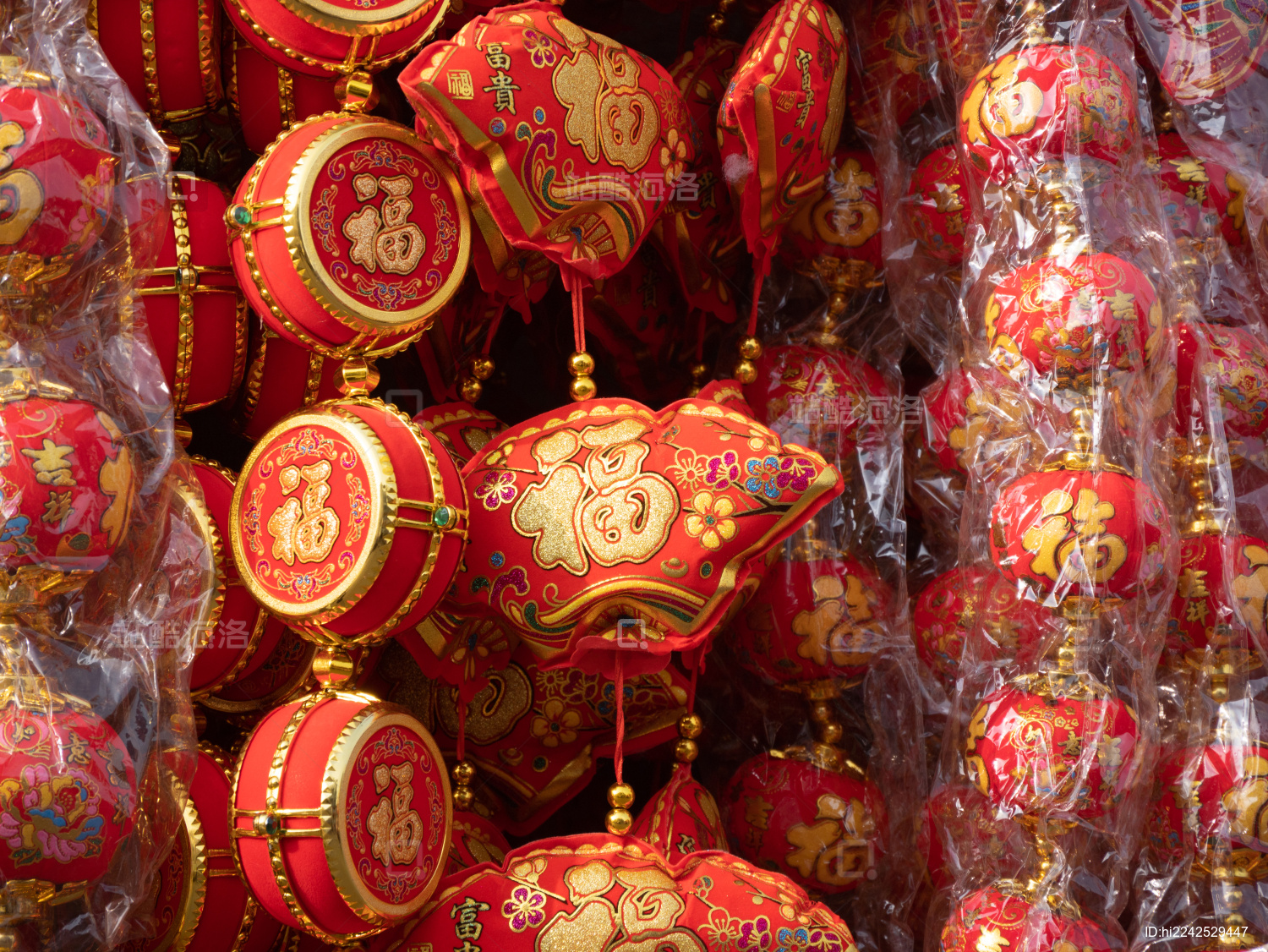 新年装饰用品福字中国结