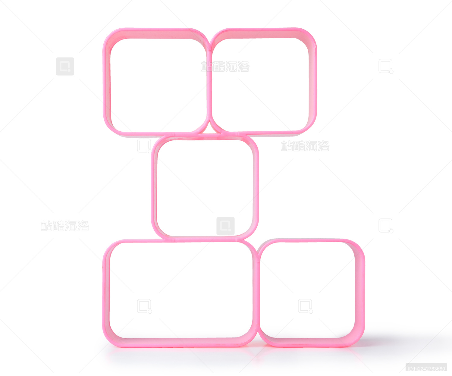 塑料的小型置物架