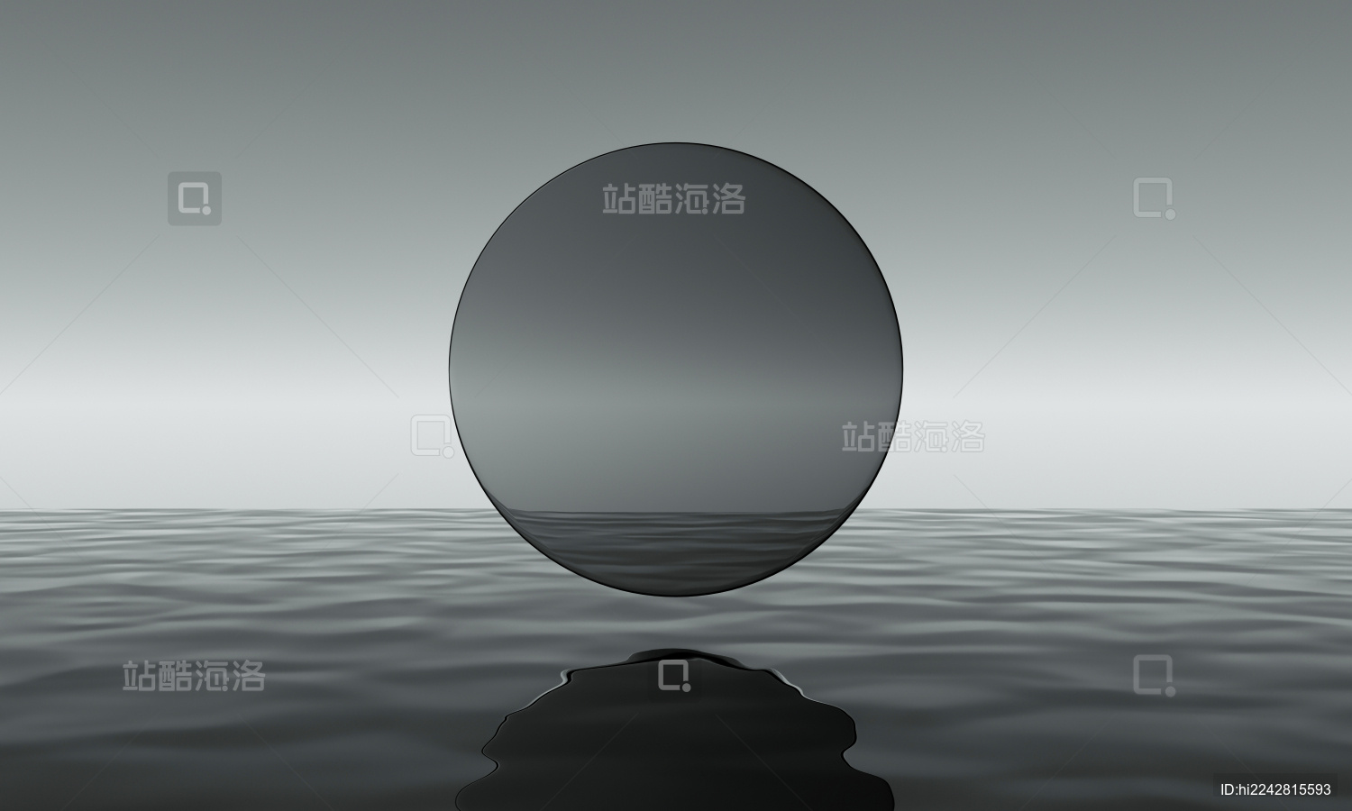 3D渲染空间场景背景