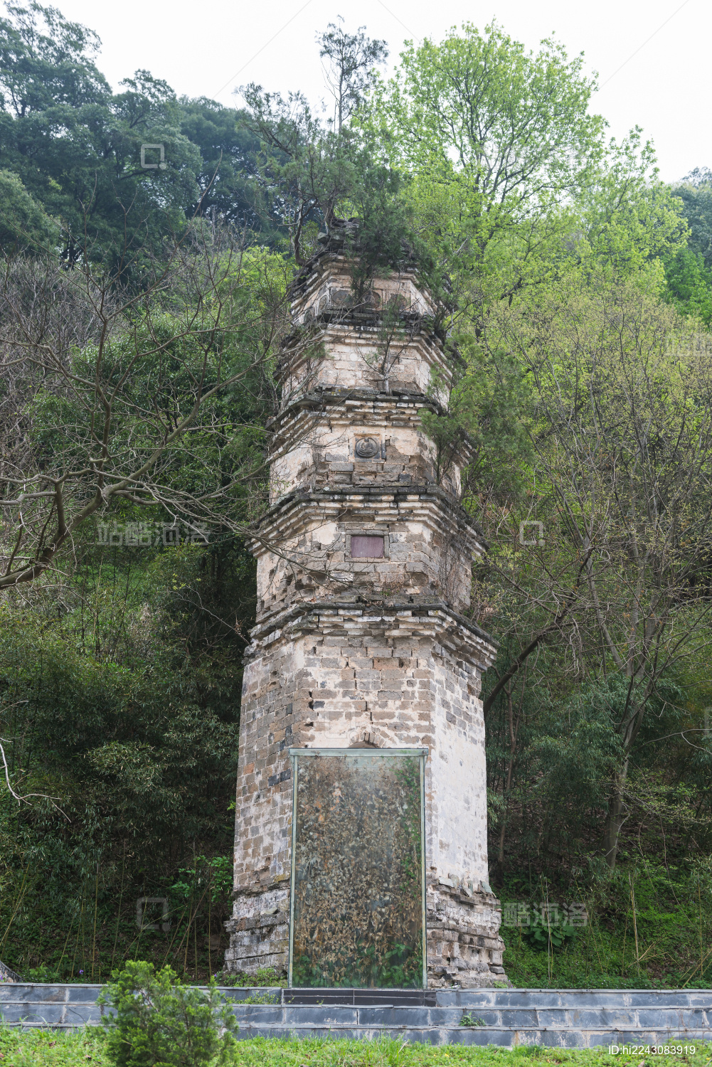 湖北随州大洪山禅院慈恩寺碑塔