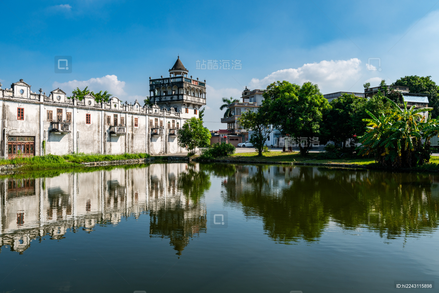 世界文化遗产开平塘口碉庄碉楼建筑