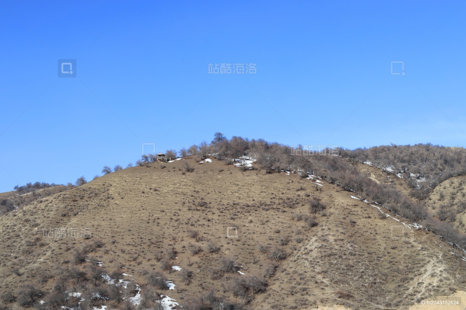 中国新疆大西沟福寿山风光