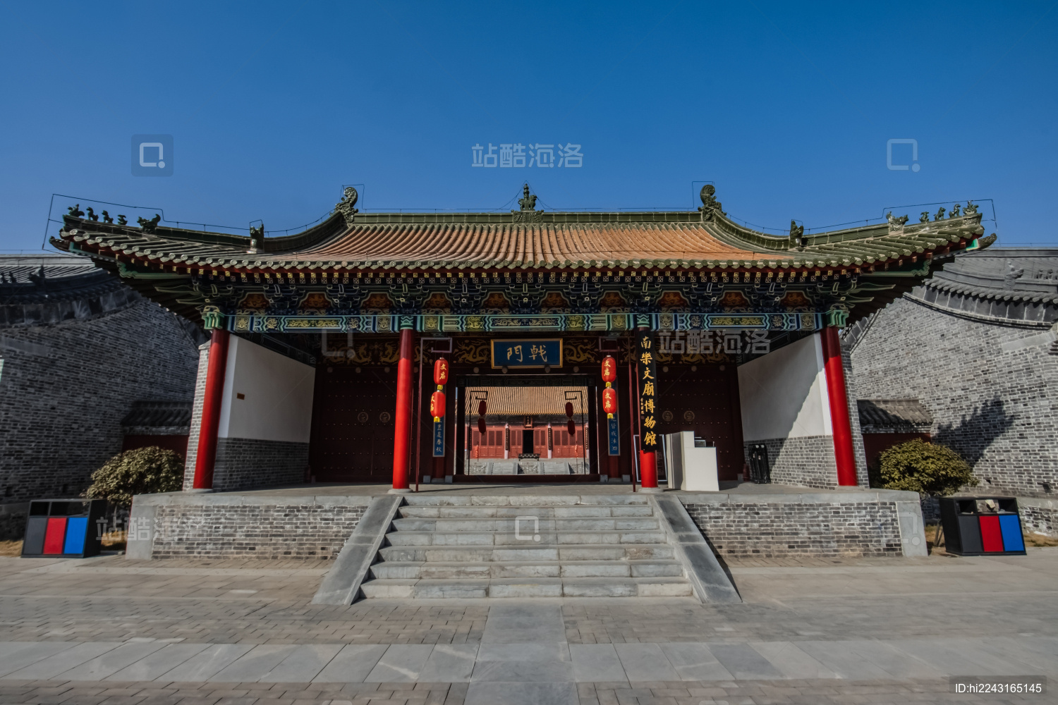 河南省濮阳市南乐县文庙殿宇园林古建筑