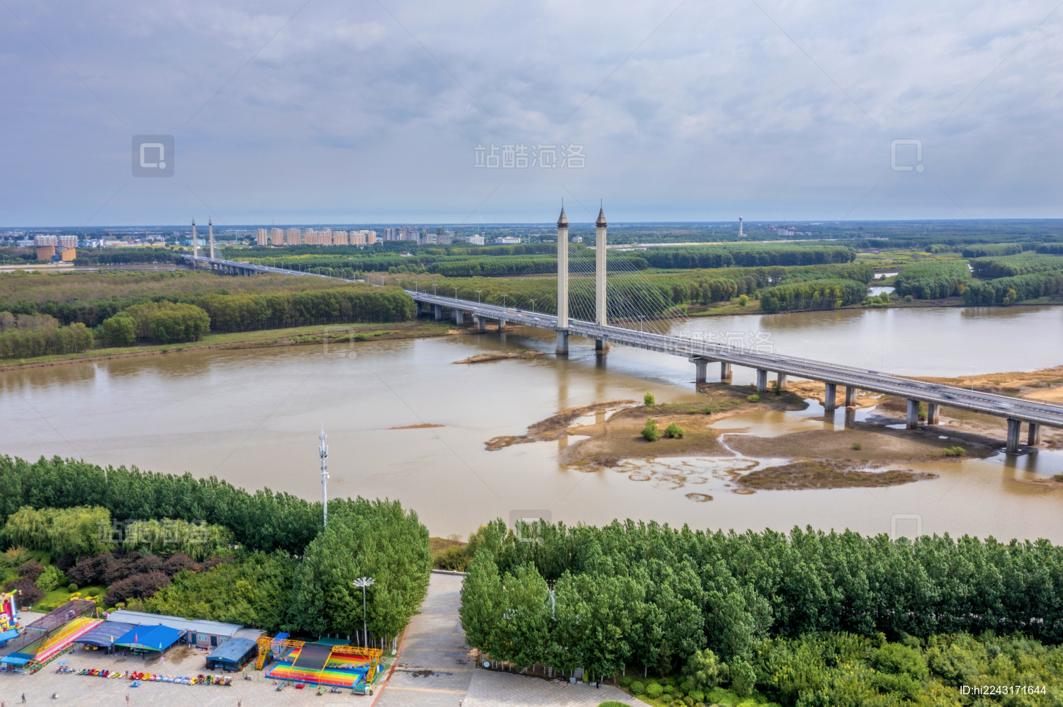 中国吉林松原松花江松原大桥