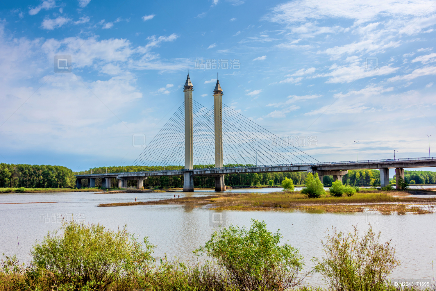 中国吉林松原松花江松原大桥