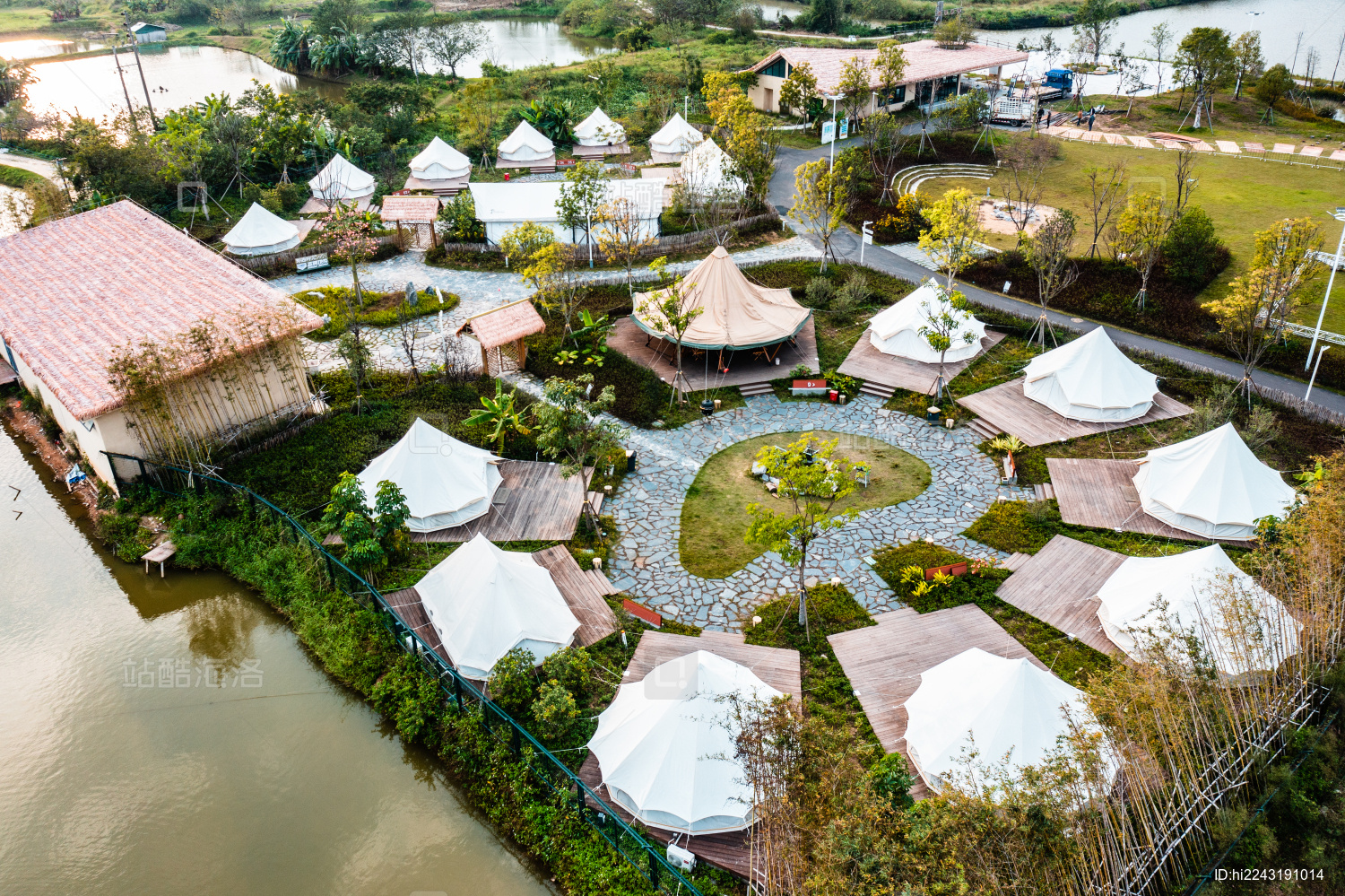 中国江门市鹤山市华侨城古劳水乡旅游区