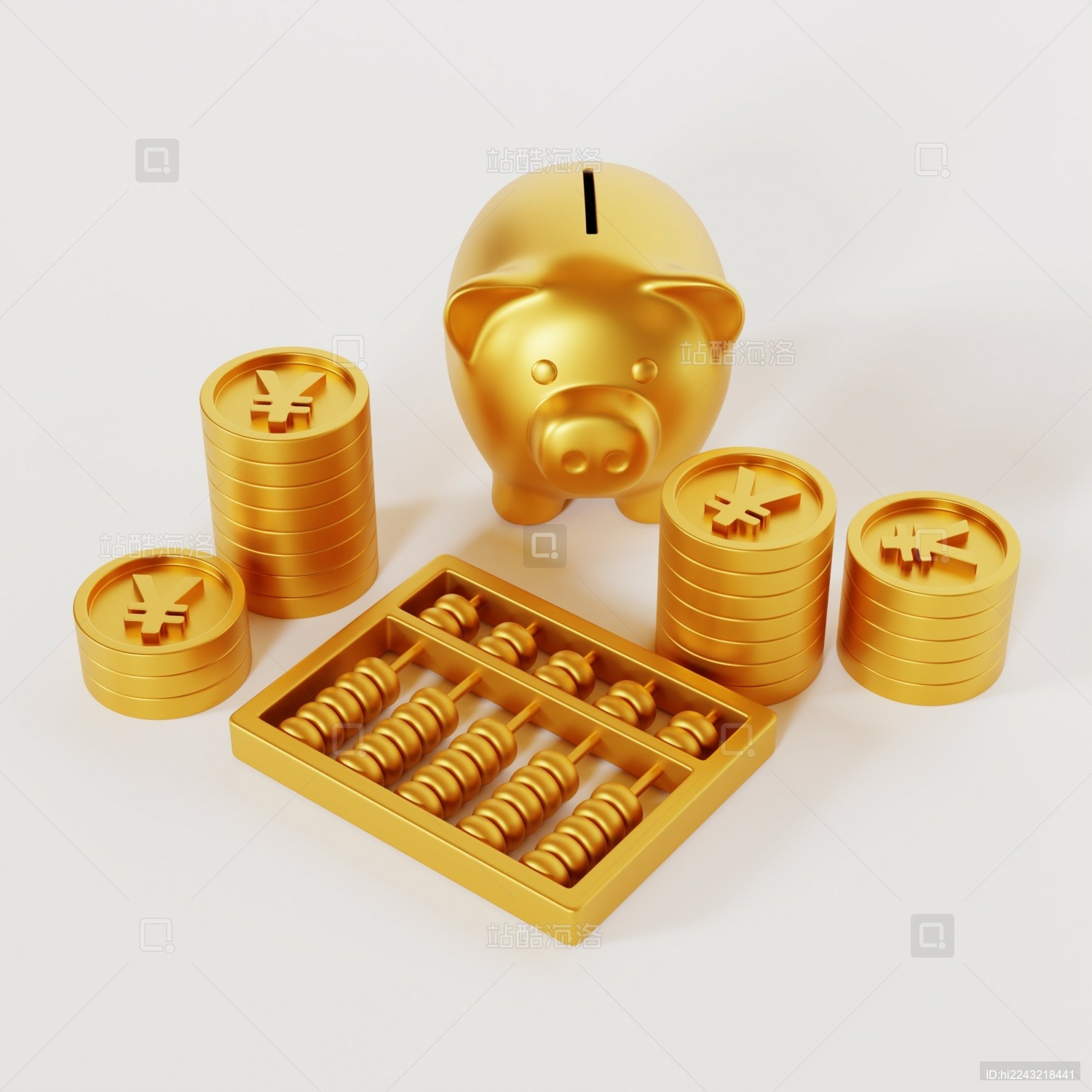 金融投资理财资产管理省钱3D