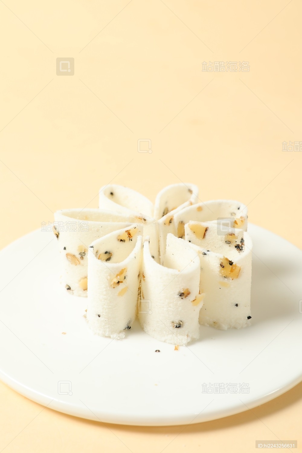 传统中式茶点美食点心云片糕