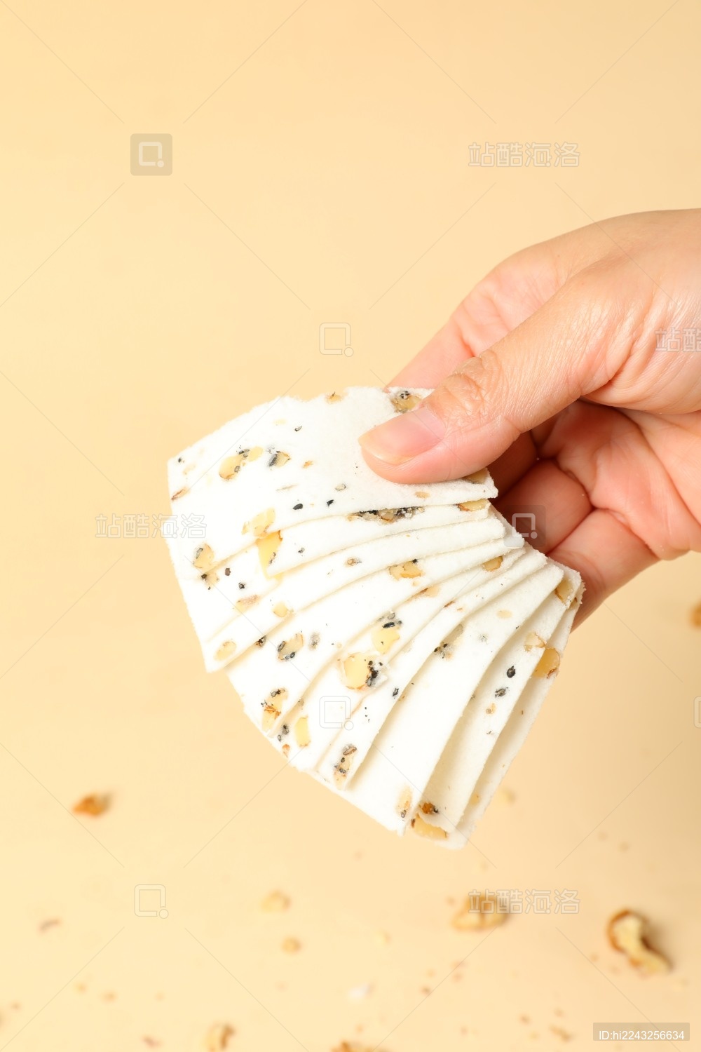 传统中式茶点美食点心云片糕