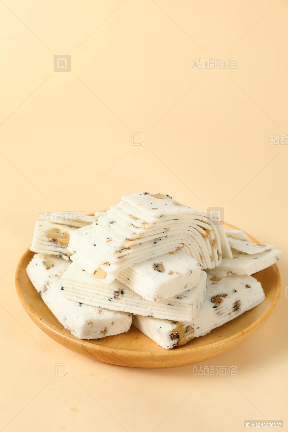 传统中式茶点美食点心云片糕