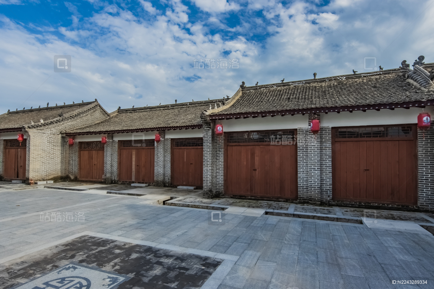 河南省濮阳市班家古镇景区园林建筑