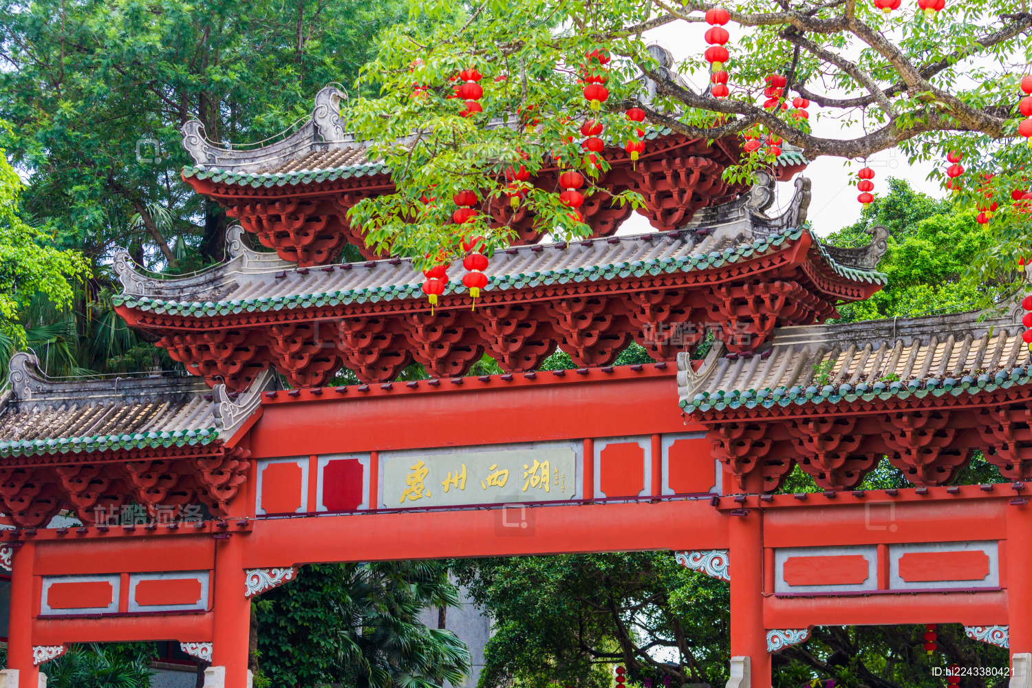 广东惠州市西湖国家风景名胜区 东大门