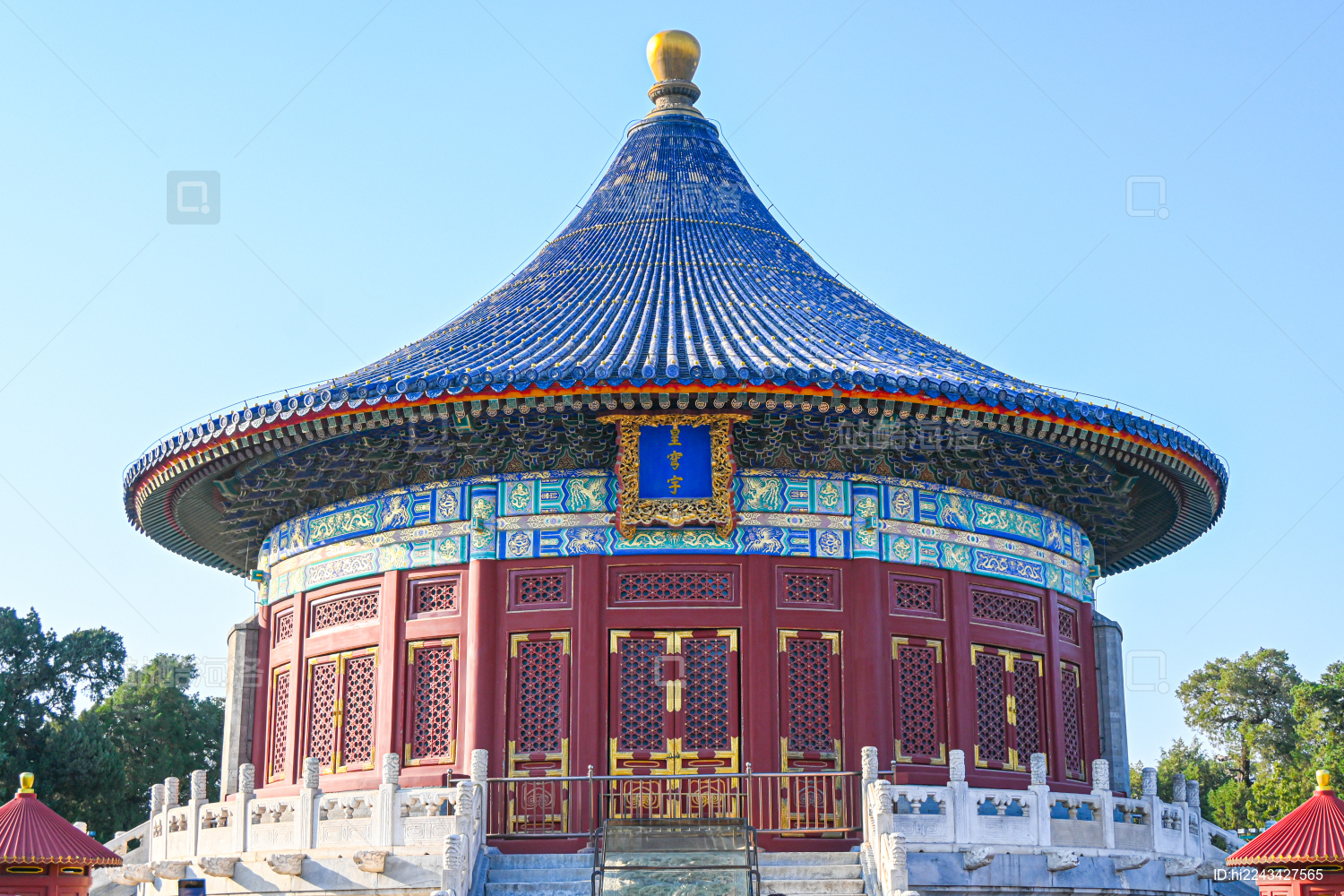 天坛公园回音壁皇穹宇