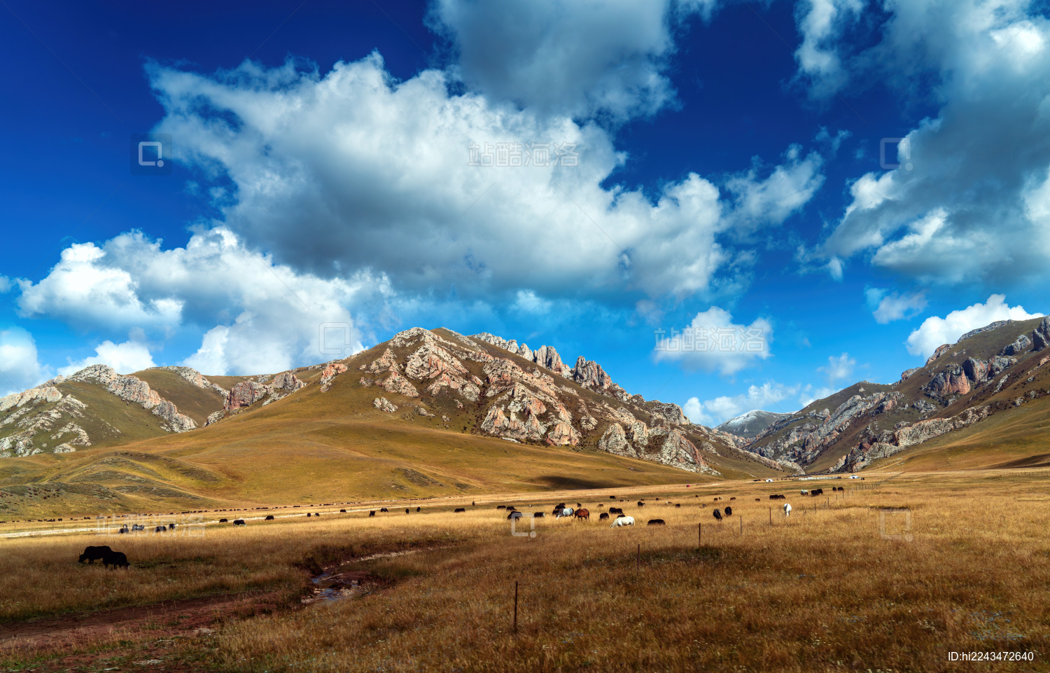 中国甘肃甘南风光