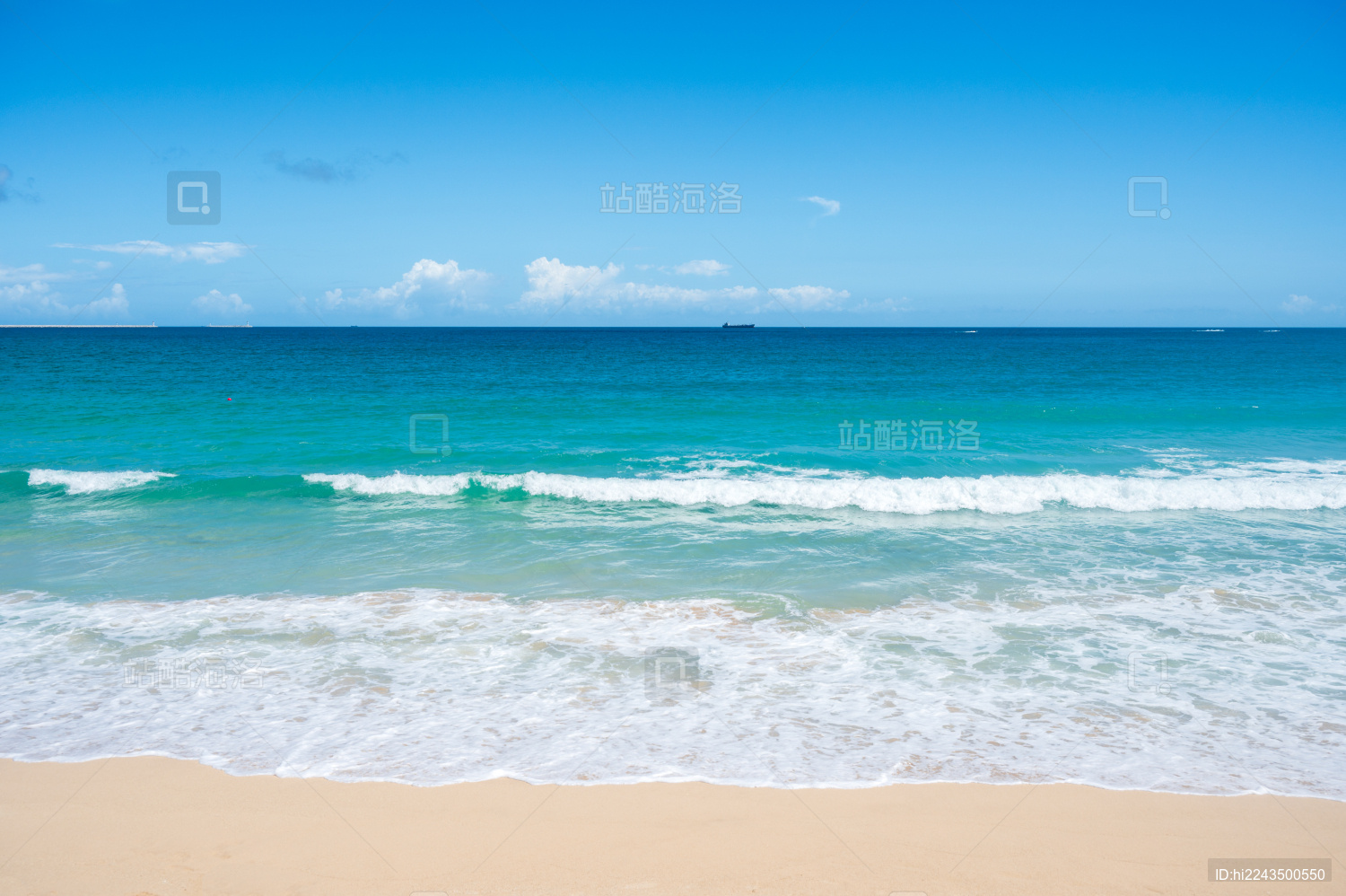 三亚大东海加景区碧海蓝天的美景_站酷海洛_正版图片_视频_字体_音乐素材交易平台_站酷旗下品牌