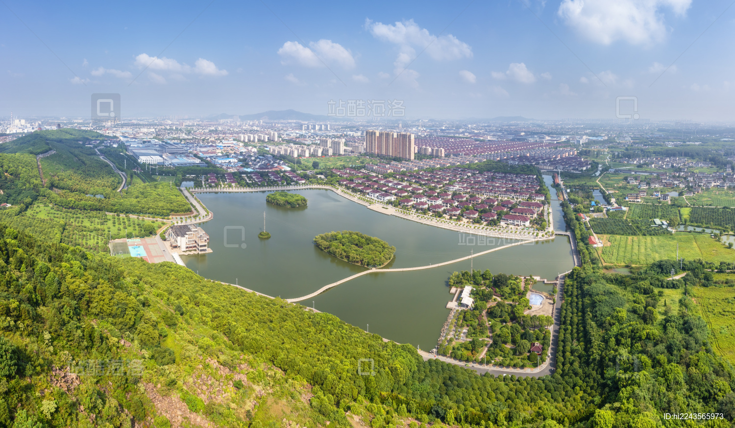 中国江苏省无锡市江阴市周庄镇卧龙湖