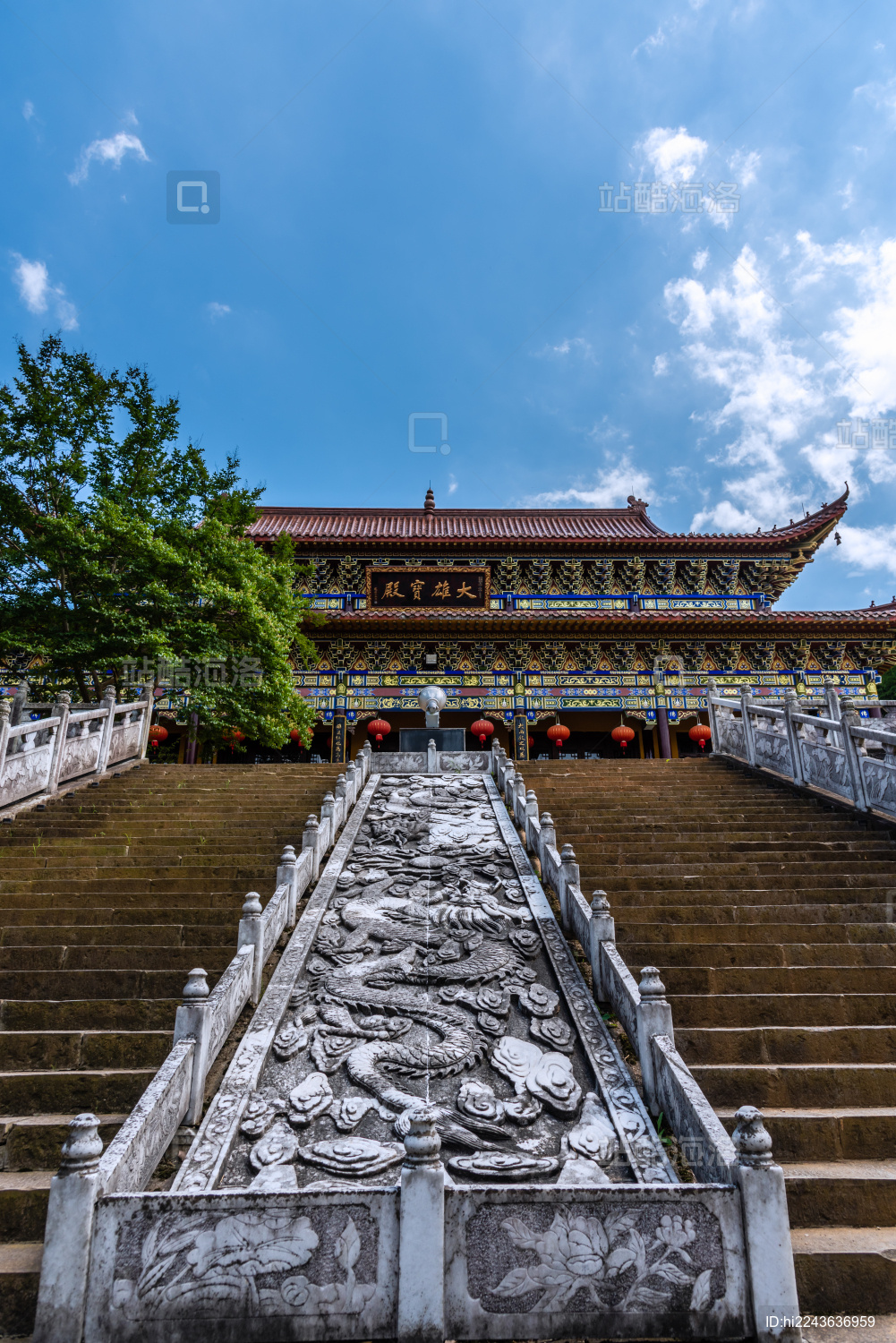 中国安徽宣城宁国市青龙湾惠云禅寺大雄宝殿
