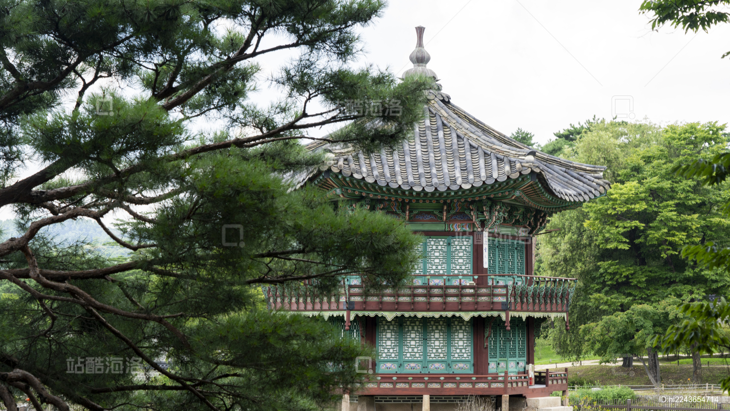 韩国首尔景福宫传统建筑