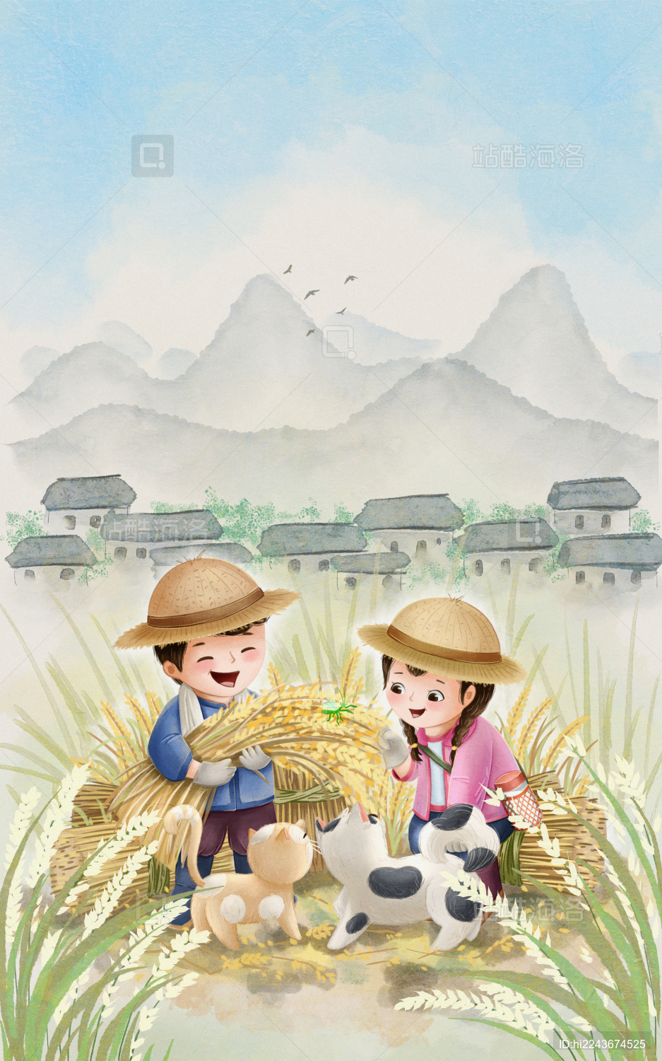 二十四节气 芒种 