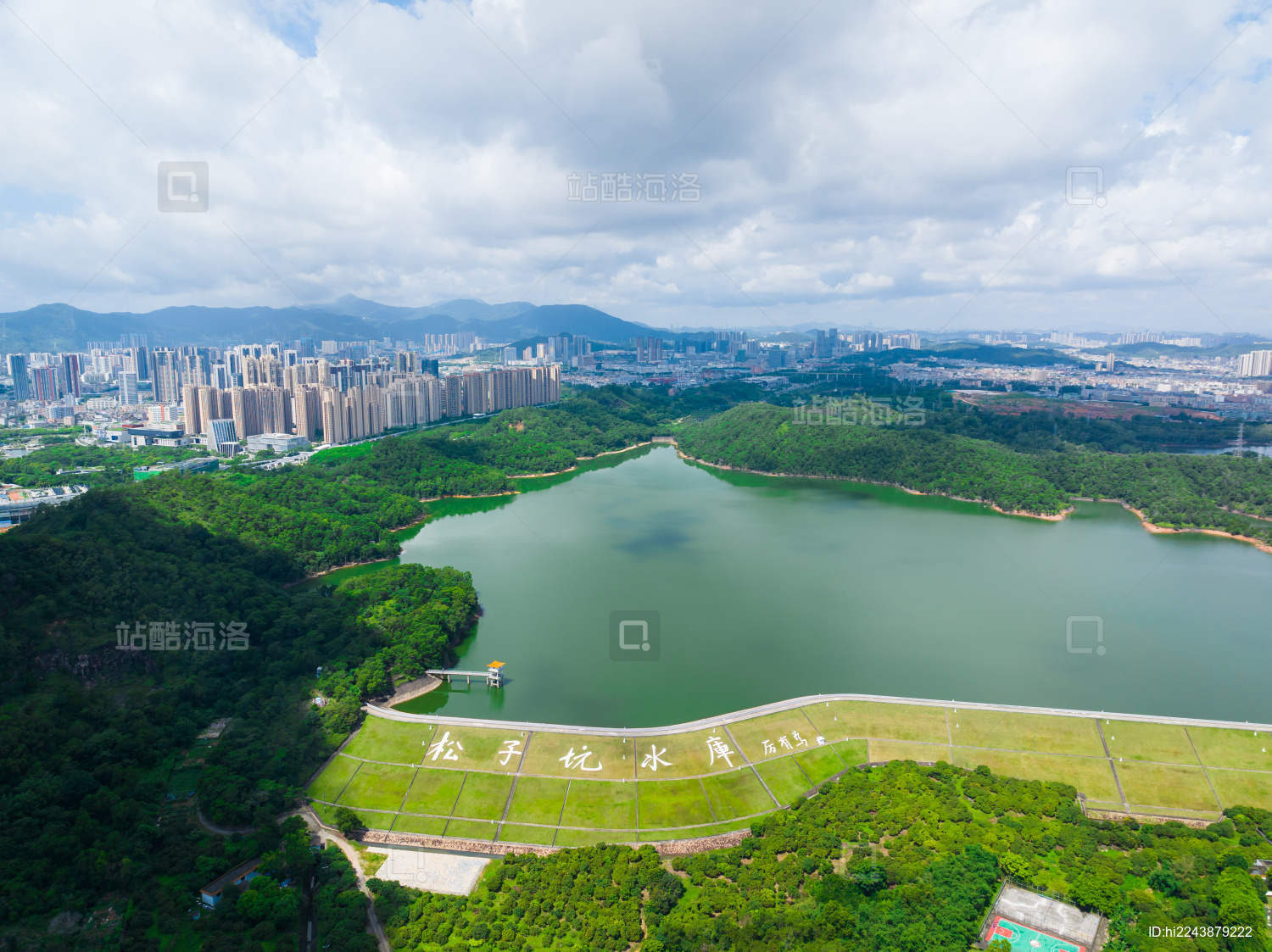 深圳坪山区松子坑水库