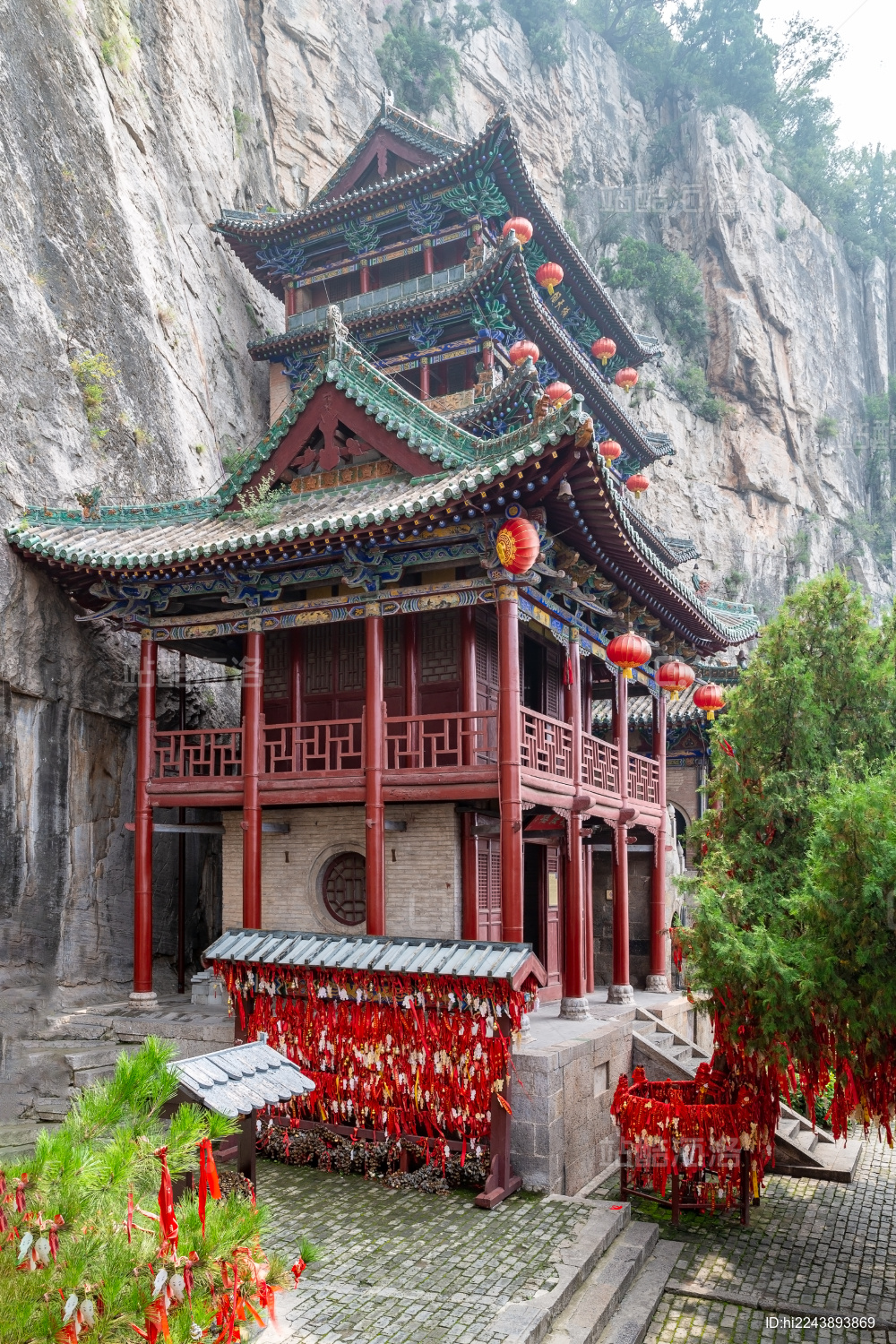 河北省邯郸市涉县中皇山娲皇宫主体建筑