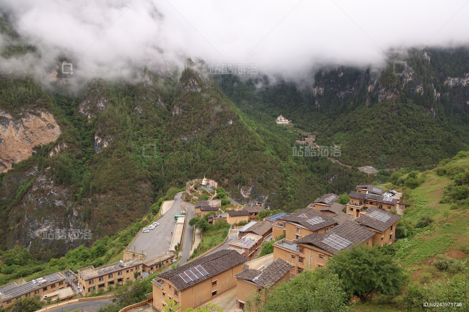 云南香格里拉巴拉格宗巴拉村