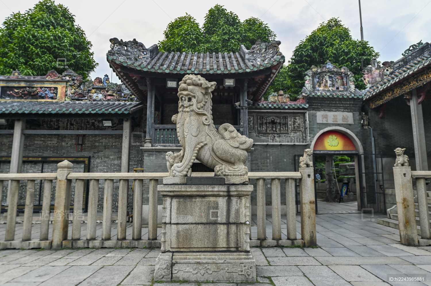 佛山祖庙历史建筑景观