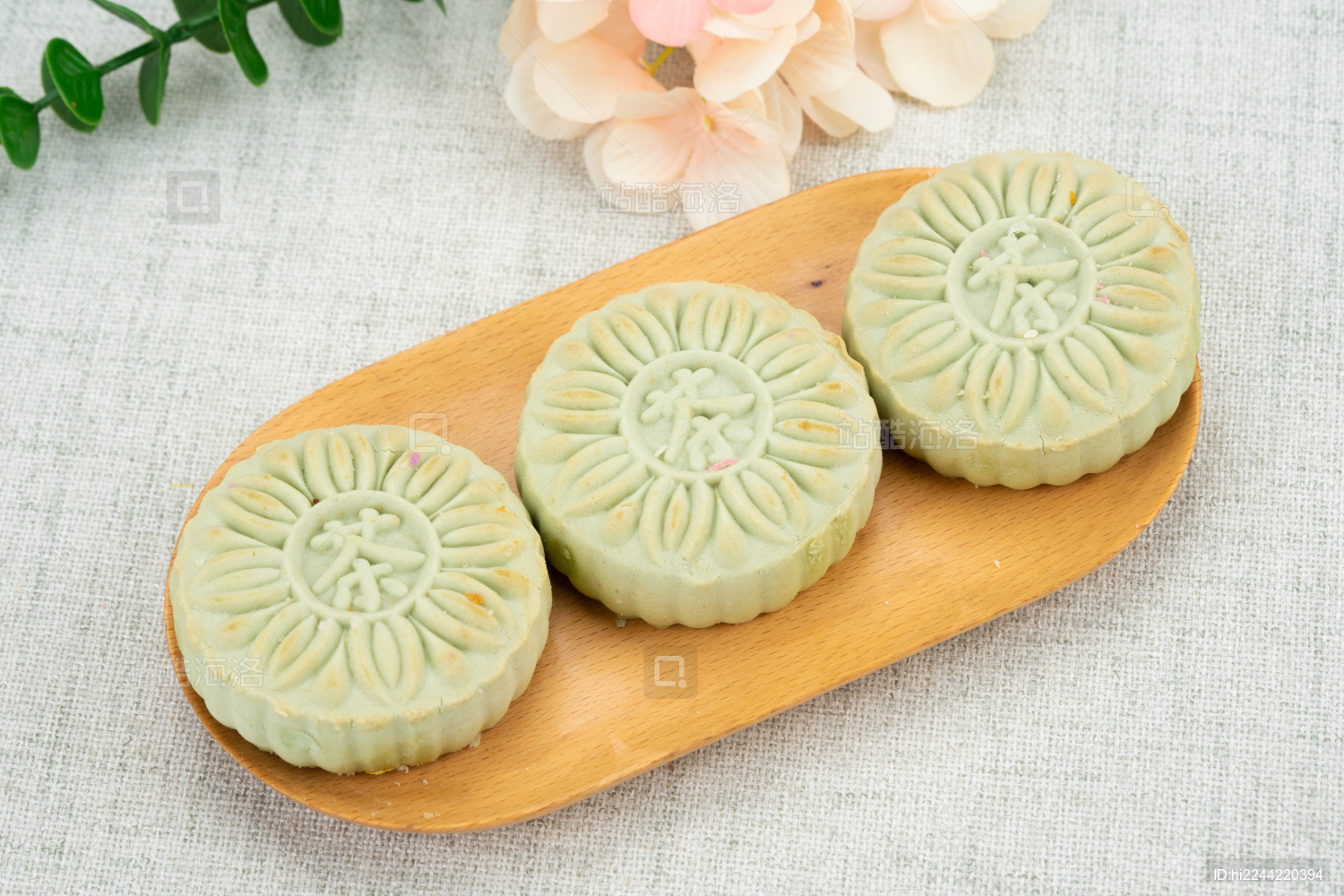 抹茶饼中式茶点 