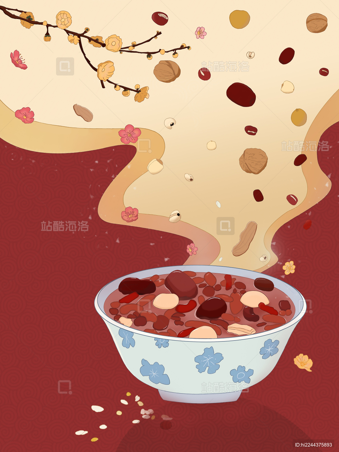 过了腊八就是年