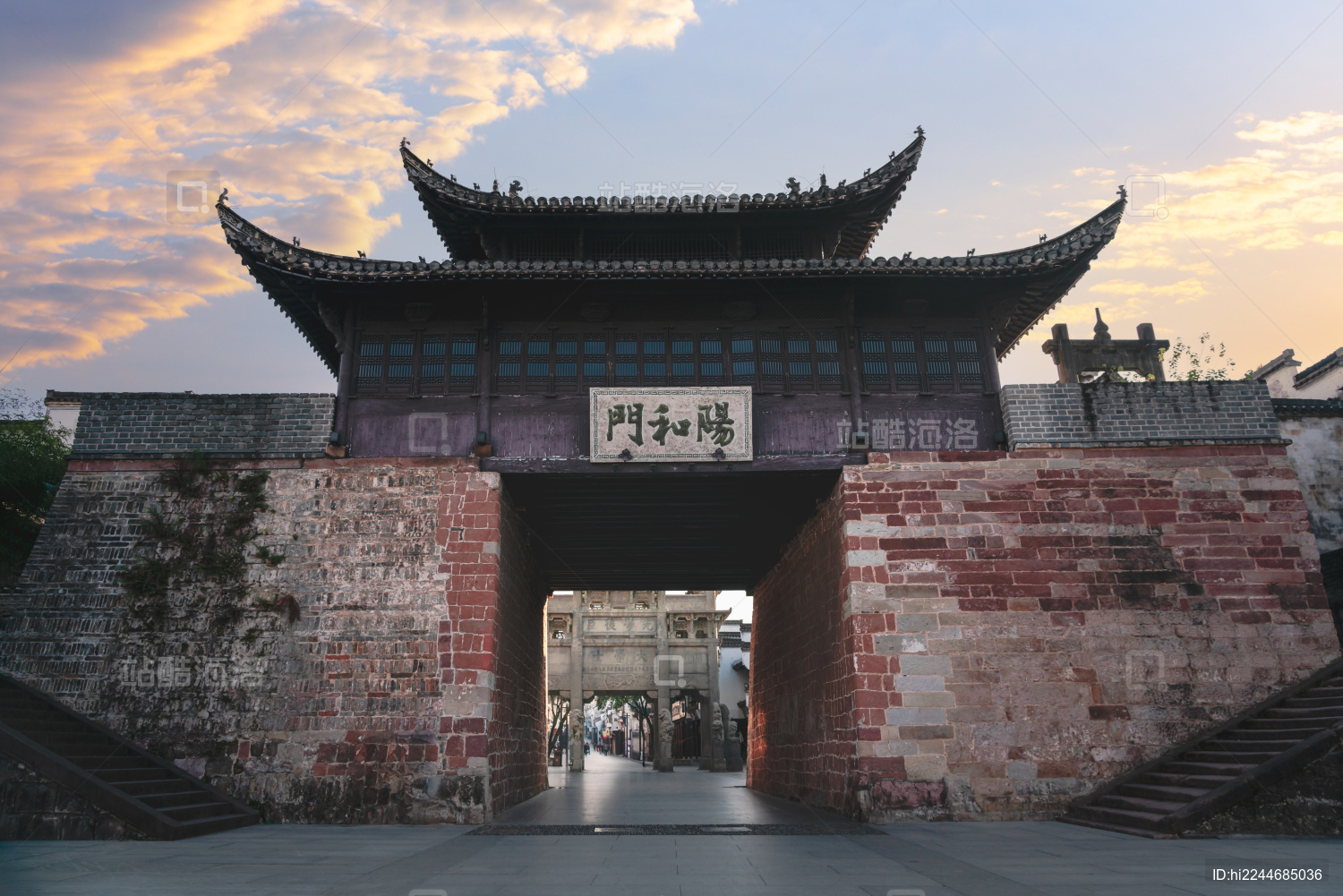 安徽徽州古城老城门